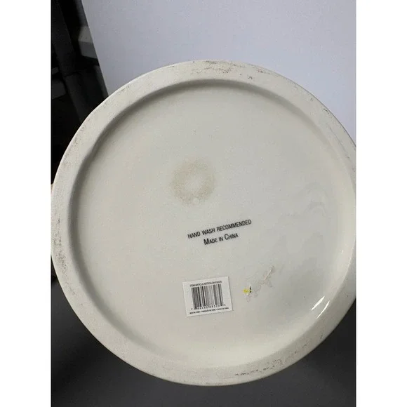 The Beehive Ceramic Cookie Jar Honeycomb Bumblebee Canister 42oz Cream NEW - Picture 8 of 10